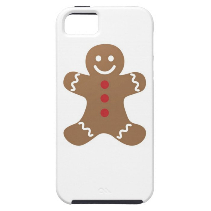 Christmas Gingerbread Man iPhone 5 Covers