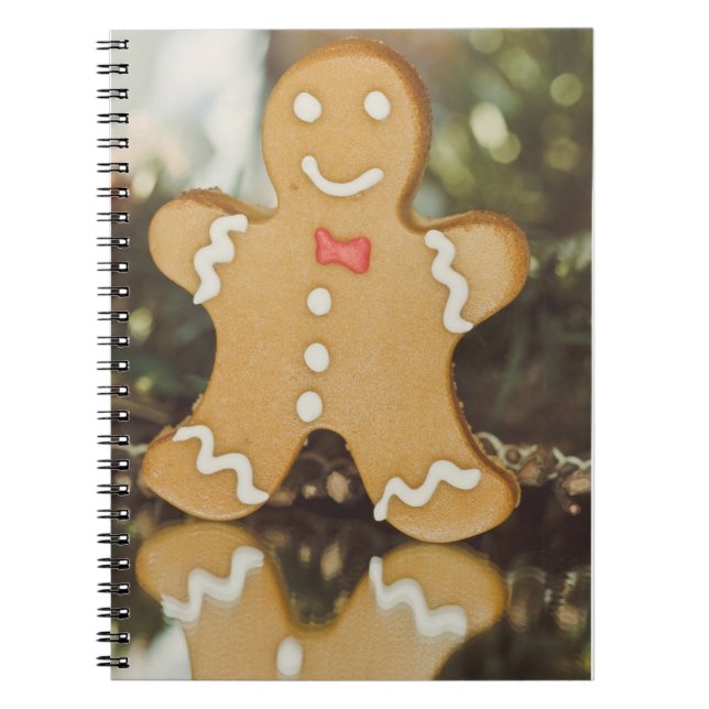 Christmas gingerbread man notebook (Front)