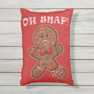 Gingerbread Man Pillows Decorative Throw Pillows Zazzle