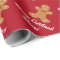 Christmas Gingerbread Man wrapping paper