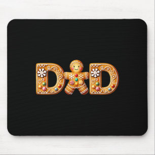 Christmas Gingerbread Matching Family Party Xmas P Mouse Pad