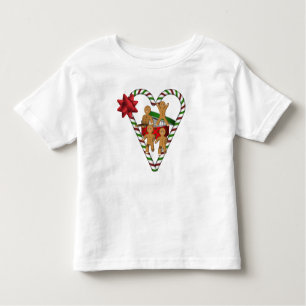 Christmas Gingerbread Men Holiday Toddler T-shirt