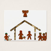 christmas gingerbread nativity (Front)
