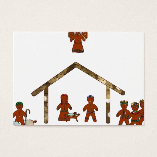 christmas gingerbread nativity (Front)
