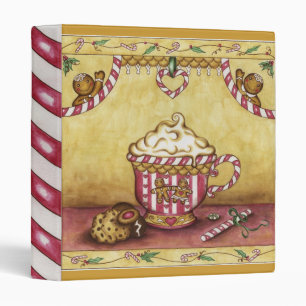 Christmas Gingerbread Recipe Scrapbook Binder