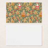 christmas gingerbread santa (Front & Back)
