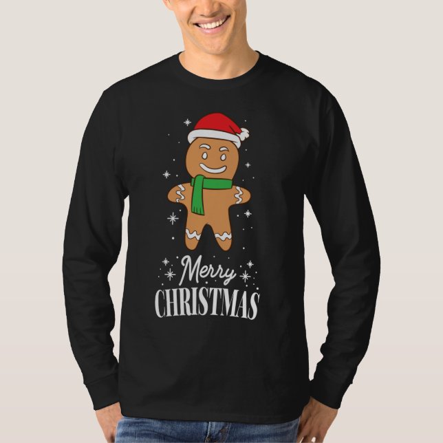 Christmas Gingerbread T-Shirt (Front)