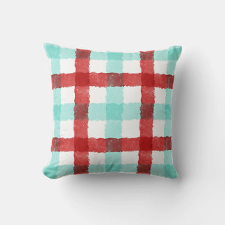 Christmas Gingham Pillow