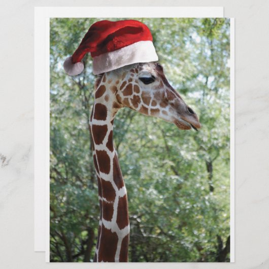 Christmas Giraffe (Front/Back)