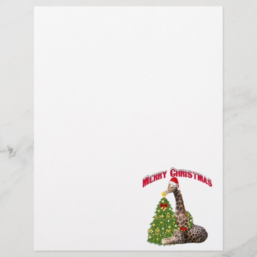 Christmas Giraffe (Front)