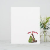 Christmas Giraffe (Standing Front)