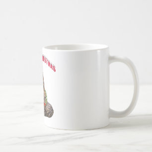 Christmas Giraffe Coffee Mug