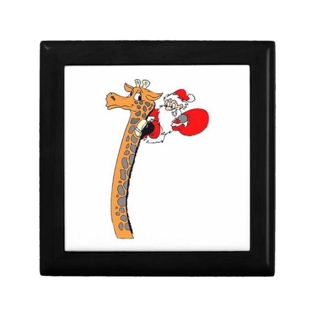 Christmas Giraffe Gift Box (Front)