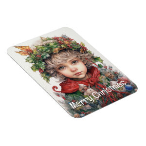 Christmas Girl Custom 12 of 25 Magnet