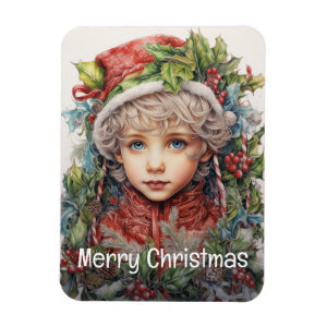Christmas Girl Custom 13 of 25 Magnet