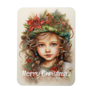 Christmas Girl Custom 16 of 25 Magnet