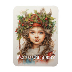 Christmas Girl Custom 18 of 25 Magnet