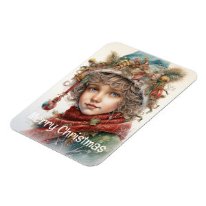 Christmas Girl Custom 19 of 25 Magnet