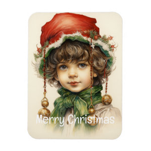 Christmas Girl Custom 6 of 25 Magnet