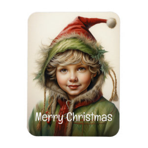 Christmas Girl Custom 9 of 25 Magnet