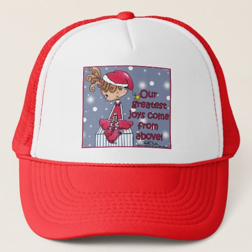 Christmas Girl_Joy From Above Trucker Hat