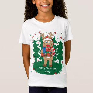 Christmas Girls' Fine Jersey T-/Reindeer Got Gifts T-Shirt