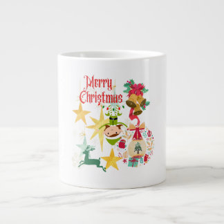 Christmas give you hope, and the warmth of Christ Giant Coffee Mug