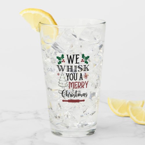 Christmas  glass