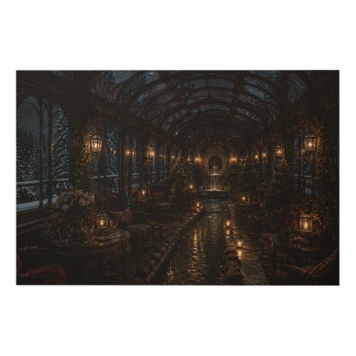 Christmas Glass Gallery Wood Wall Art