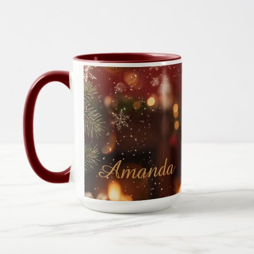 Christmas Glow Elegant Mug