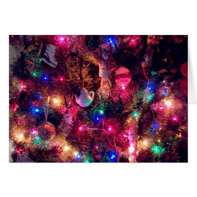 'Christmas Glow' Holiday Card - Season (Front Horizontal)