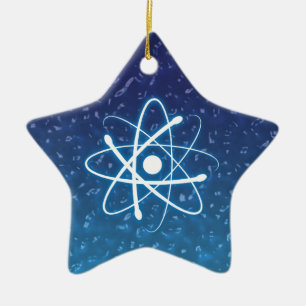 Christmas Glowing Atom Ornament