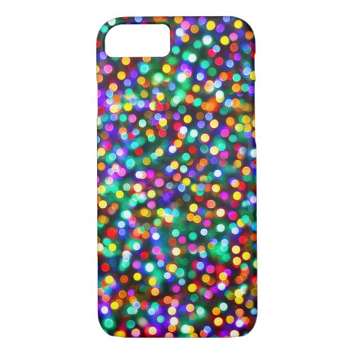 Christmas Glowing Lights iPhone 87 Case