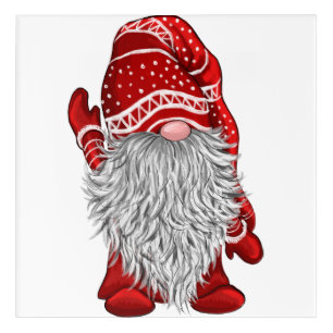 Christmas Gnome Acrylic Print