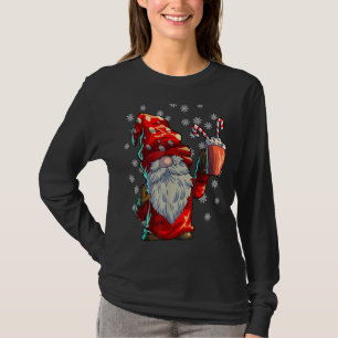 Christmas Gnome Apparel Buffalo Plaid Red Christma T-Shirt