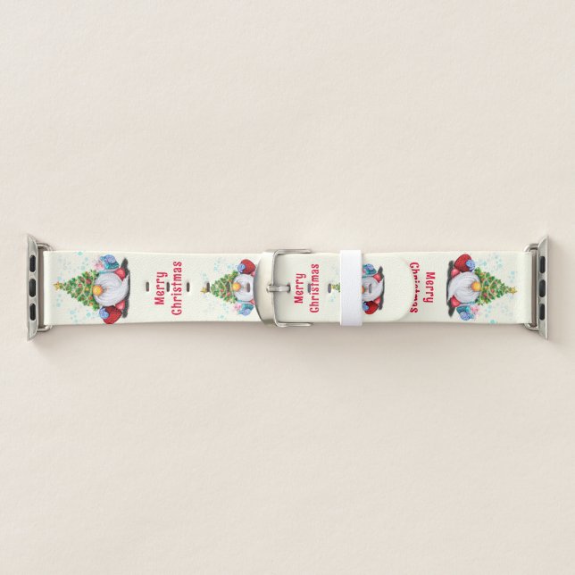 Christmas Gnome Apple Watch Band (Band)