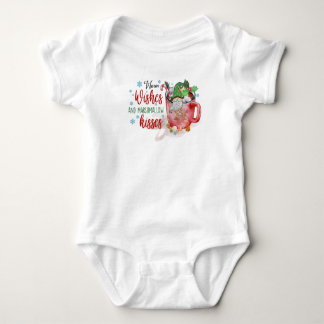 Christmas Gnome Baby Bodysuit