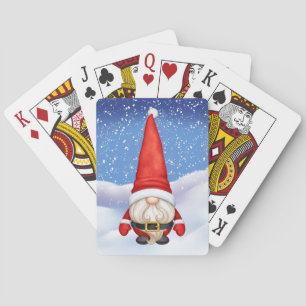 Christmas Gnome Classic Playing Cards