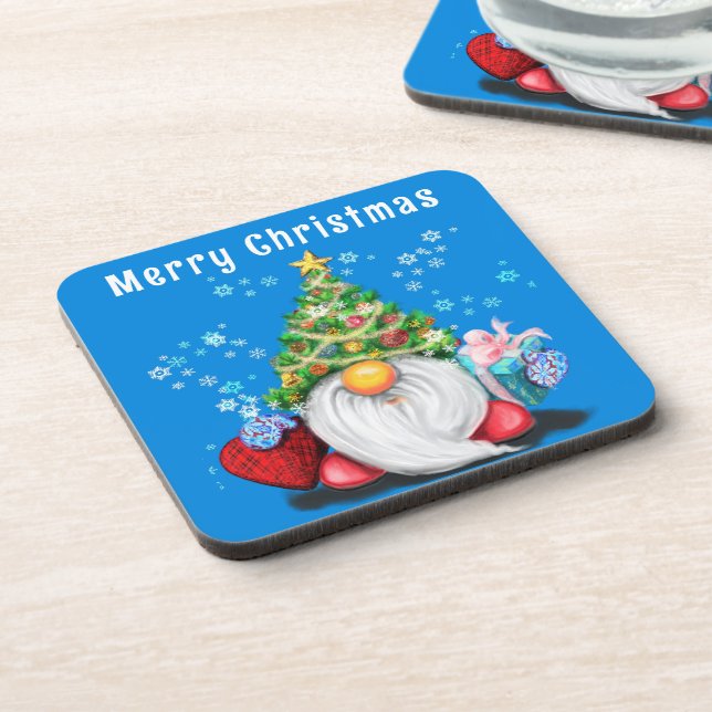 Christmas Gnome Coasters (Left Side)