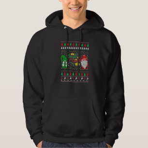 Christmas Gnome Couple Christmas Holiday Greeting  Hoodie