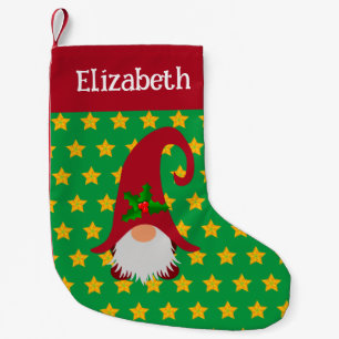 Christmas Gnome Customized Stocking