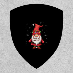 Christmas Gnome Dancing Gnome Family Christmas (1) Patch