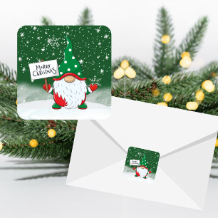 Christmas Gnome Envelope Seal