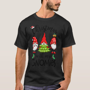 Christmas Gnome   Family Pajamas Gnome Tree Xmas 2 T-Shirt