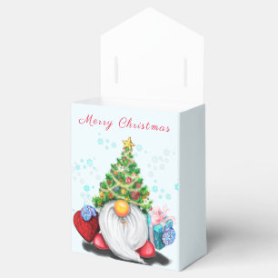 Christmas Gnome Favor or Gift Boxes