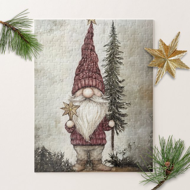 Christmas Gnome for the Holidays Jigsaw Puzzle (Creator Uploaded)