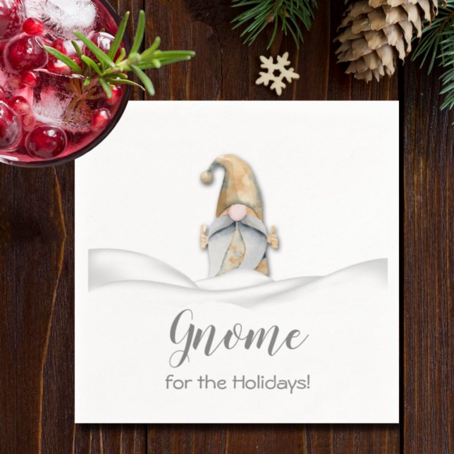 Christmas Gnome for the Holidays Napkins (Creator Uploaded)