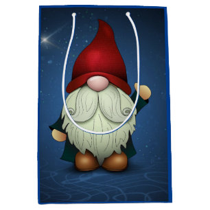 Christmas Gnome Gift Bag