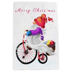 Christmas Gnome Gift Bag