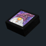 Christmas Gnome Gift Box<br><div class="desc">Gift Boxes with Happy Gnome In Purple Hat Sings A Christmas Song - Cartoon Drawing Funny Gnomes - Choose / Add Your Unique Text / Name / Color - Make Your Special Gift Box - Resize and move or remove and add elements / text with customization tool ! Drawing and...</div>